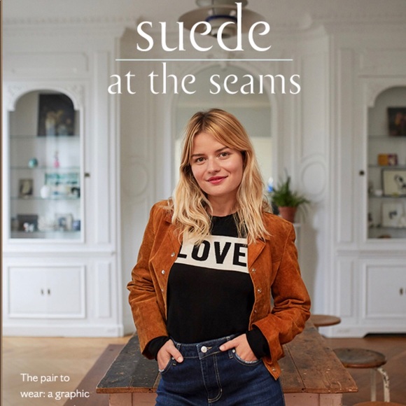 Jackets & Blazers - Vintage leather/suede reversible trench